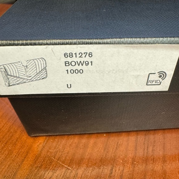 NIB YSL Saint Laurent envelope large flap wallet - Picture 10 of 10